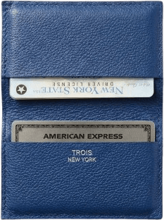 Trois Wallet - open with card slots